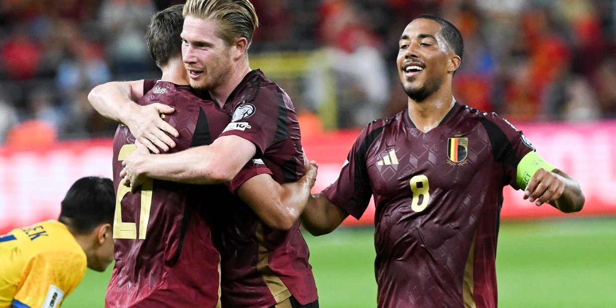 
            
            Qualificazioni mondiali, De Bruyne trascina il Belgio
          