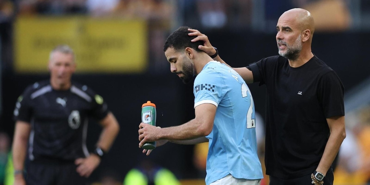 Manchester City, guai per Guardiola: Aït-Nouri salta il Napoli