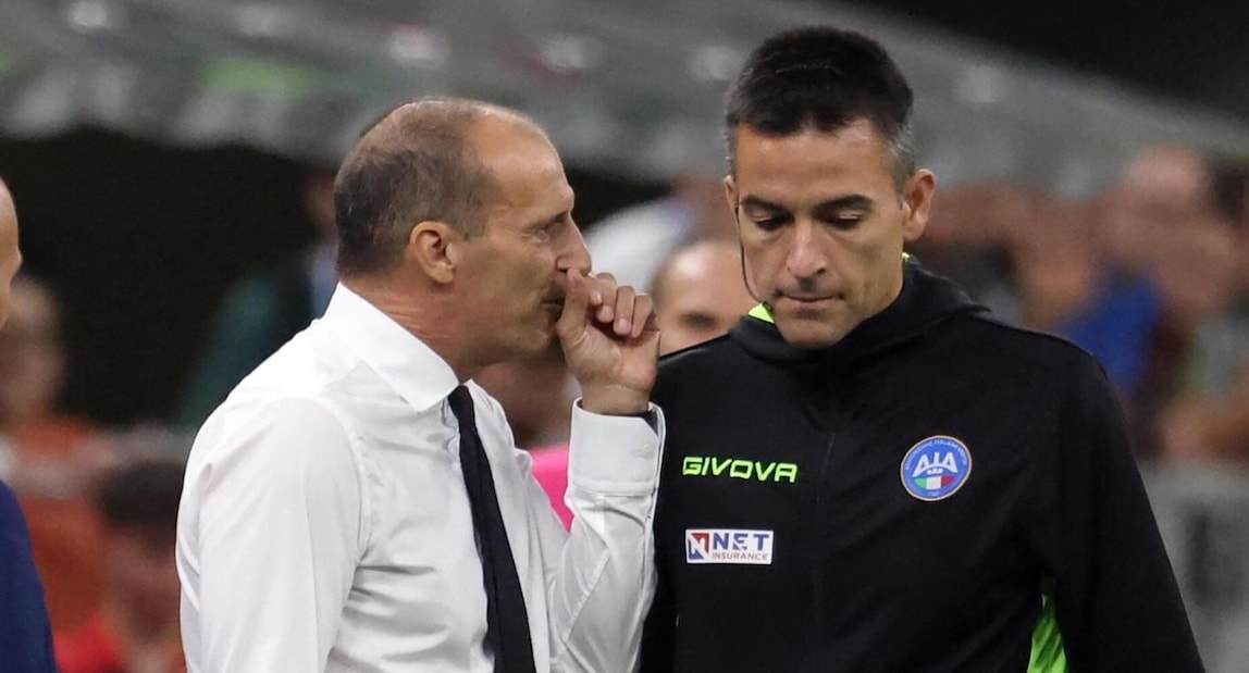 Milan, Allegri sull'espulsione: "Ho avuto da ridire con il quarto uomo..."