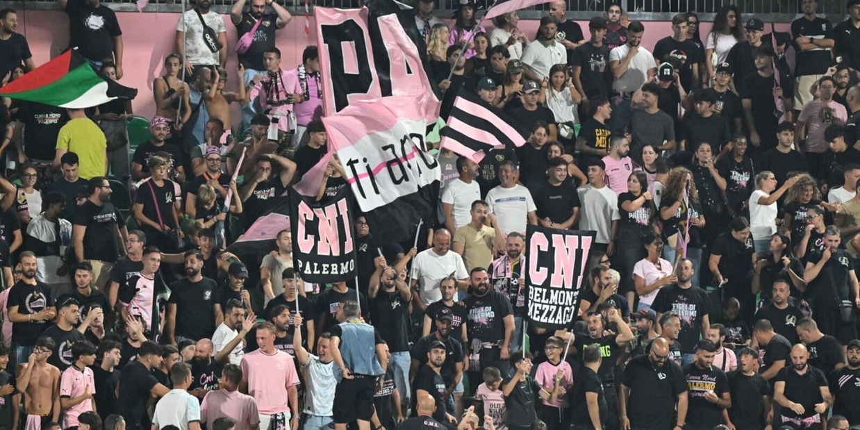 Palermo-Bari, la notte magica del Barbera sognando la Serie A 