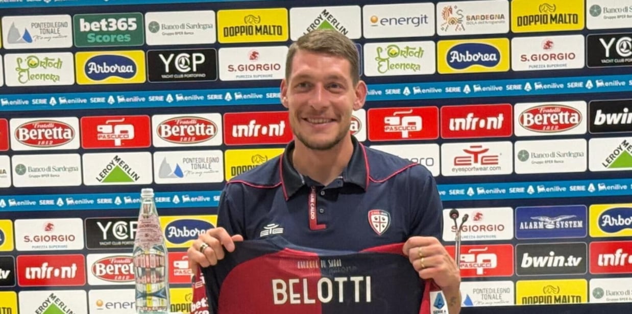 Belotti: "A Cagliari per fare tantissimi gol. Mi era capitato alla Roma con De Rossi..."