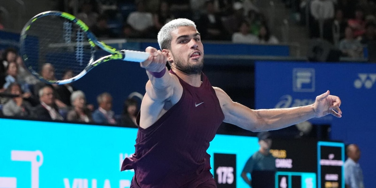 Battuto Nakashima, Alcaraz in semifinale a Tokyo