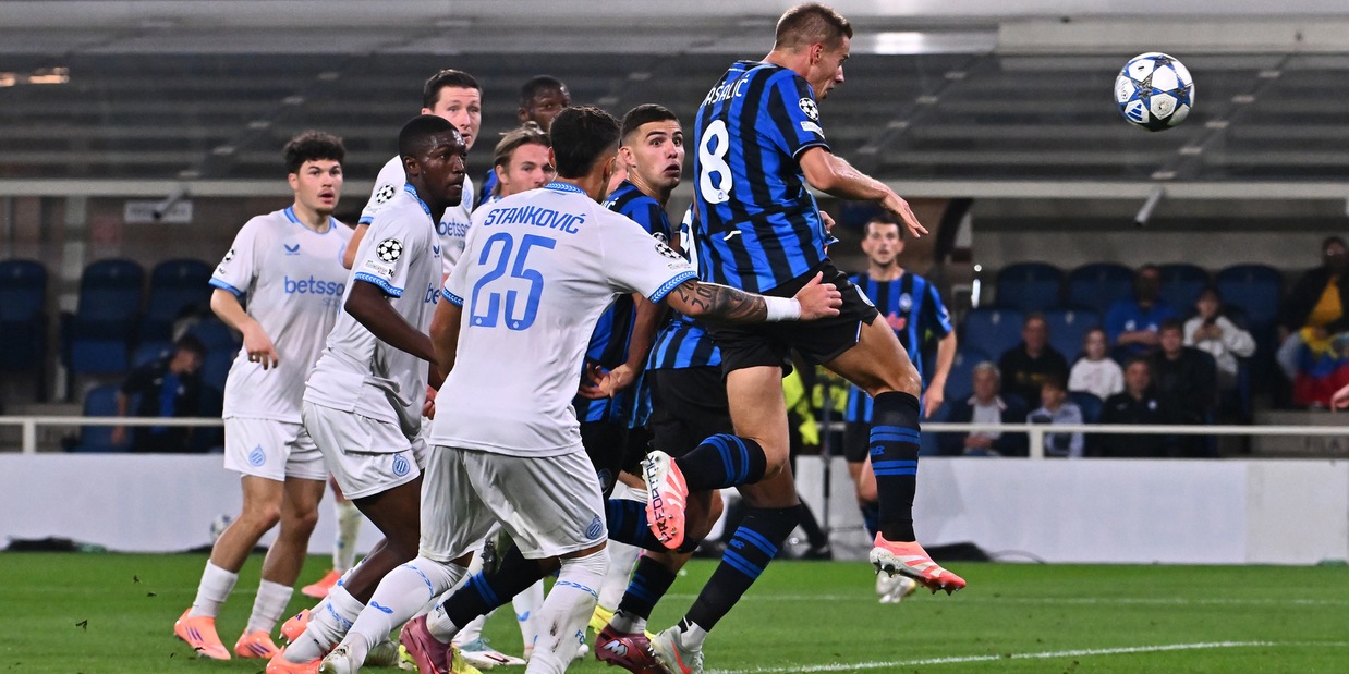 
            
            Champions: Atalanta-Bruges 2-1
          