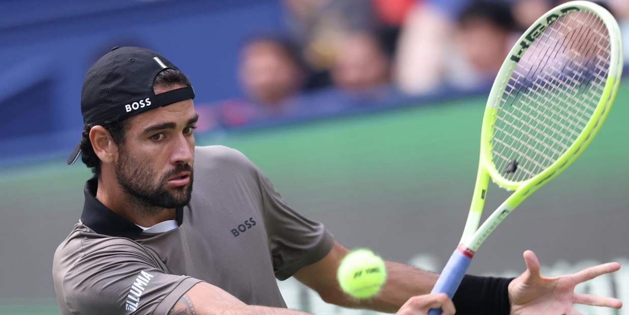 Atp Stoccolma, Berrettini vince il derby con Zeppieri e approda al secondo turno