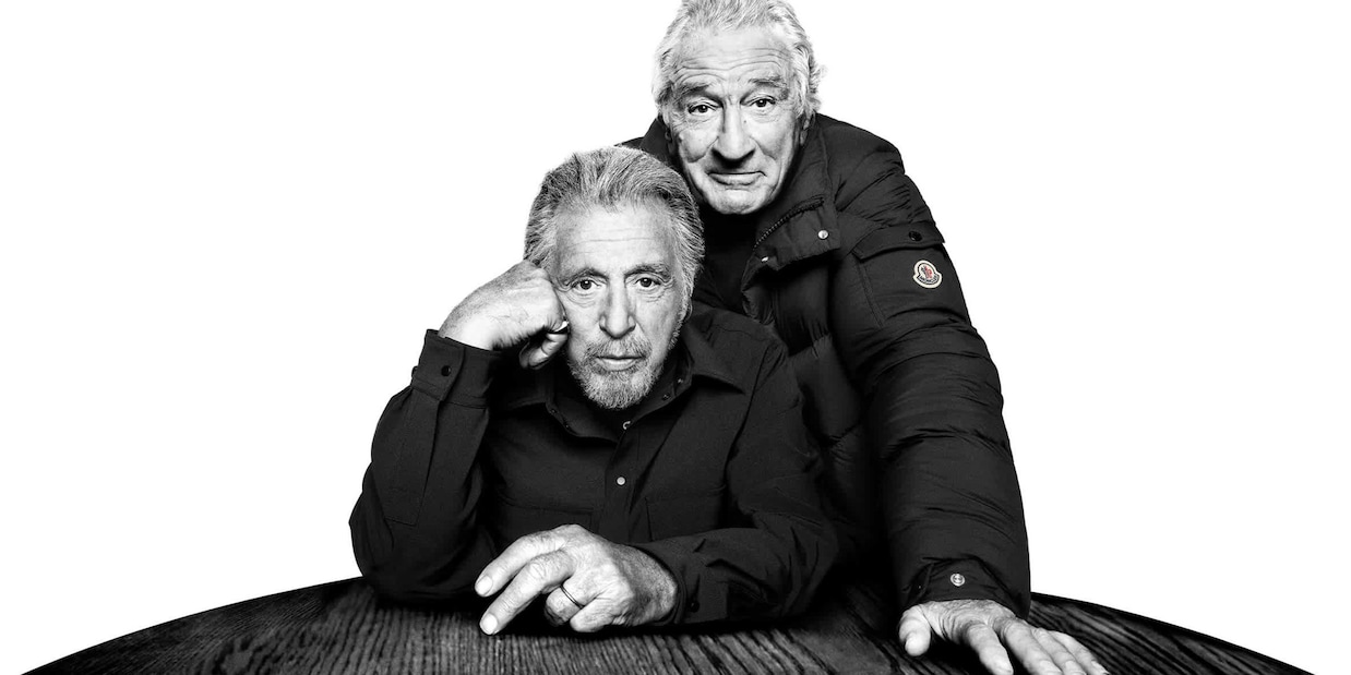 
            
            De Niro e Pacino insieme per Moncler
          