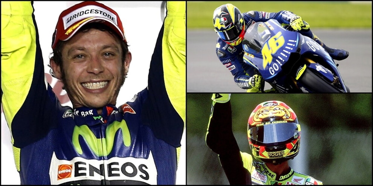 Valentino Rossi, icona planetaria