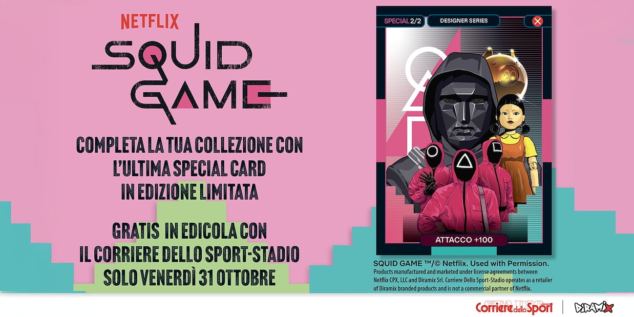 Squid Game conquista l’edicola!