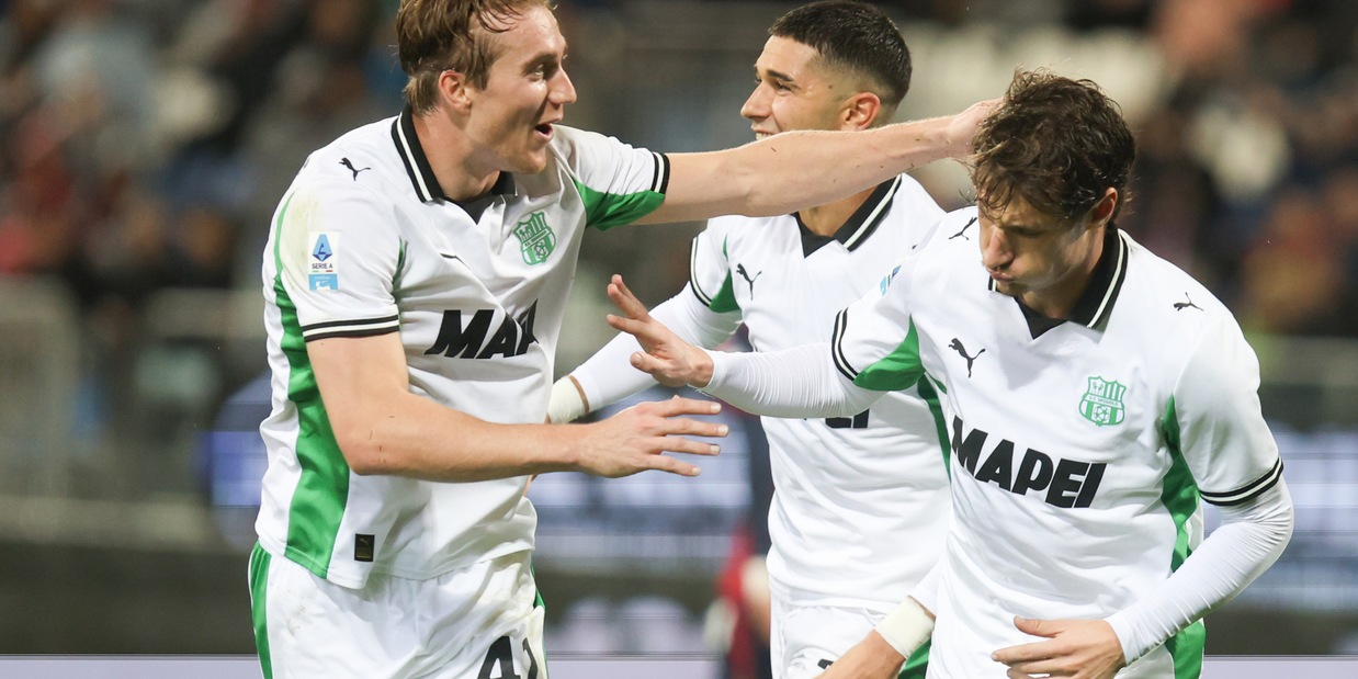 
            
            Serie A: Cagliari-Sassuolo 1-2
          