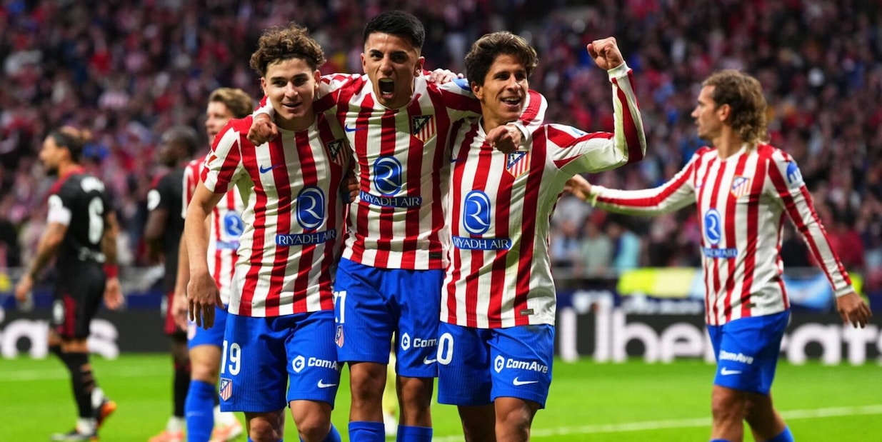 Liga, l'Atletico Madrid cala il tris: Siviglia ko. Il Villarreal travolge il Rayo