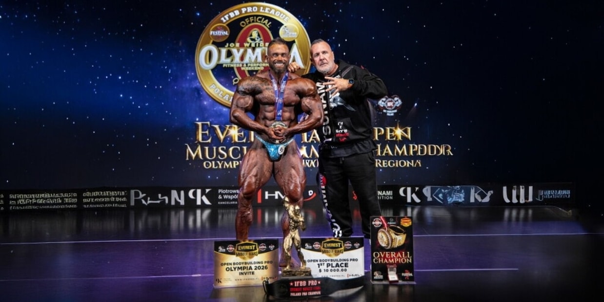 “Mr. Olympia”, Andrea Presti si qualifica per la quarta volta