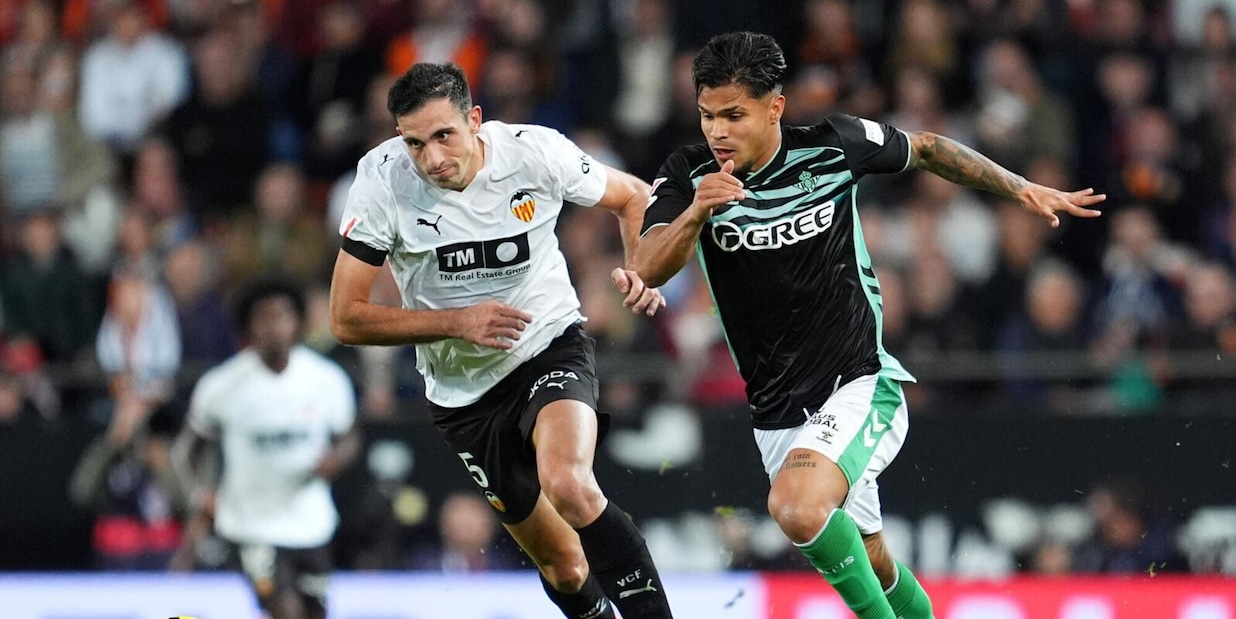 Pari tra Valencia e Betis. Tre punti per l'Athletic Bilbao