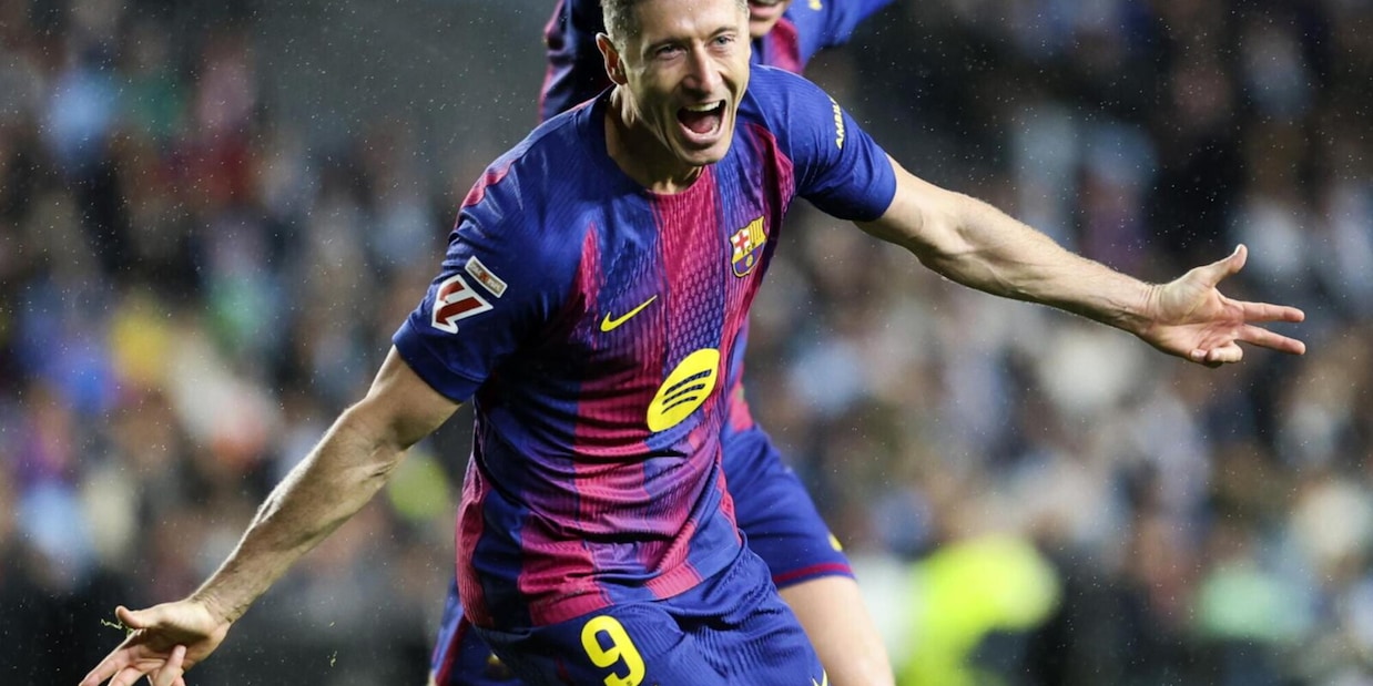 Che tripletta per Lewandowski! Barcellona a - 3 dal Real Madrid.