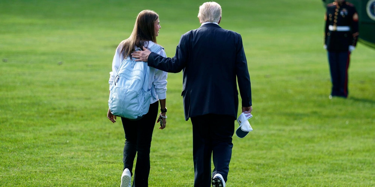 
            
            Golf: Kai Trump, "Nonno Donald? E' piuttosto bravo"
          