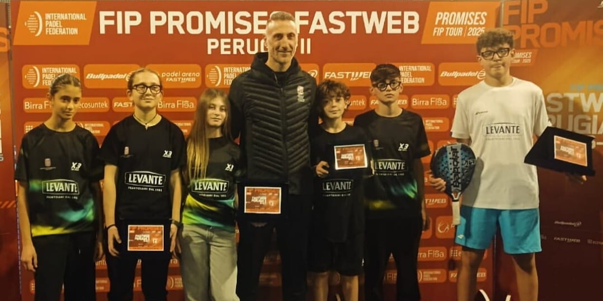 A Barletta, dove nascono i talenti del padel 