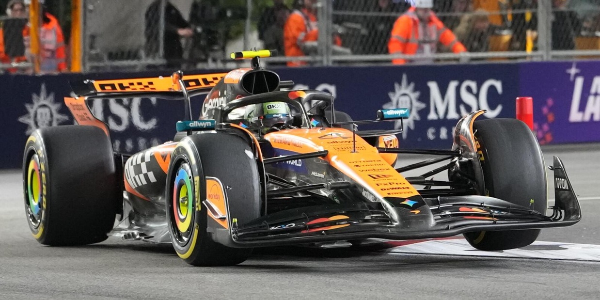 Gp Las Vegas, Norris e Piastri squalificati: Leclerc sale al quarto posto. Cosa cambia per la classifica