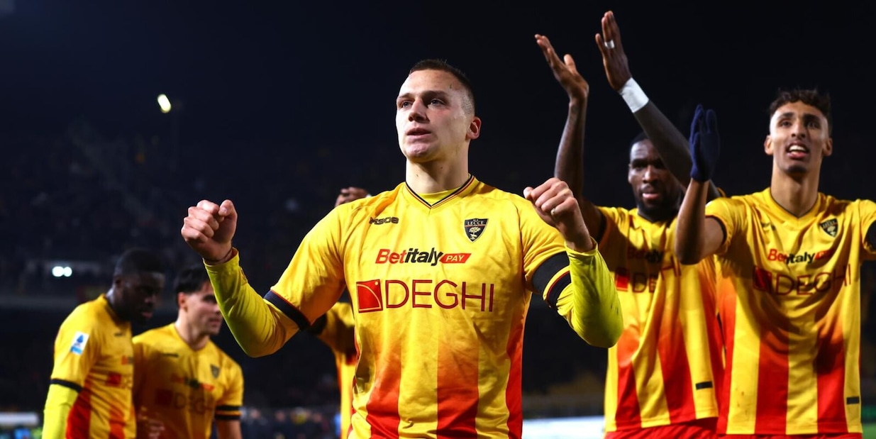 Lecce-Pisa 1-0: Stulic decisivo, 'Via del Mare' in estasi. Di Francesco aggancia l'Atalanta