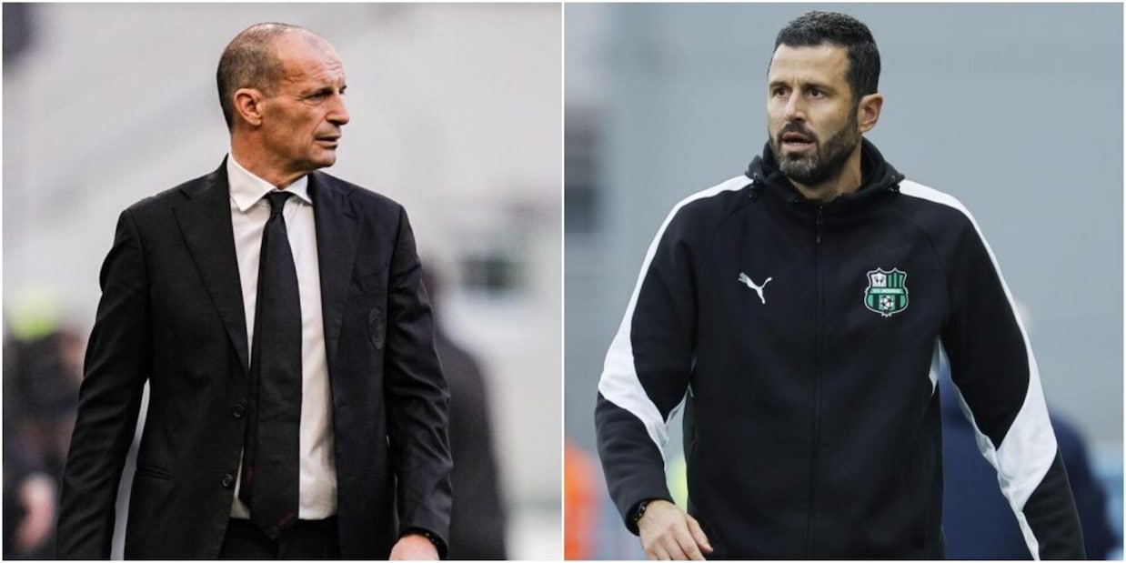 Milan-Sassuolo a panchine invertite