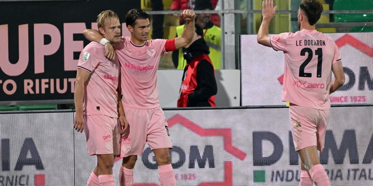 Serie B, Aquilani inarrestabile con il suo Catanzaro. Il Frosinone frena a Empoli, vince il Palermo