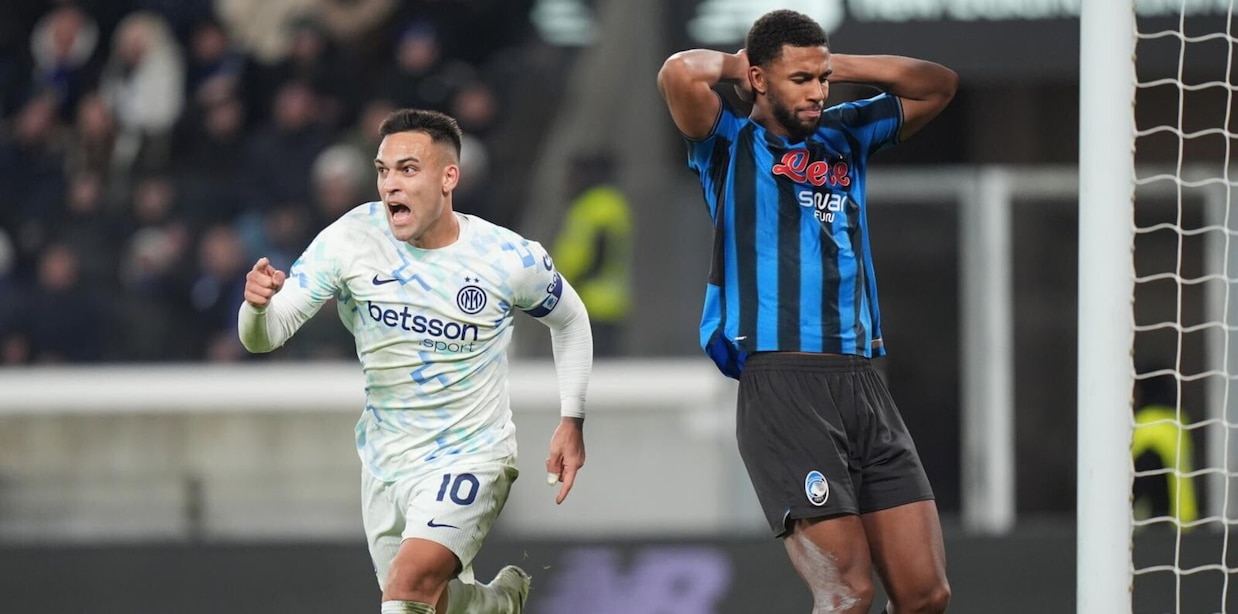 L'Inter batte l'Atalanta e chiude l'anno in testa alla classifica: decisivo Lautaro Martinez 