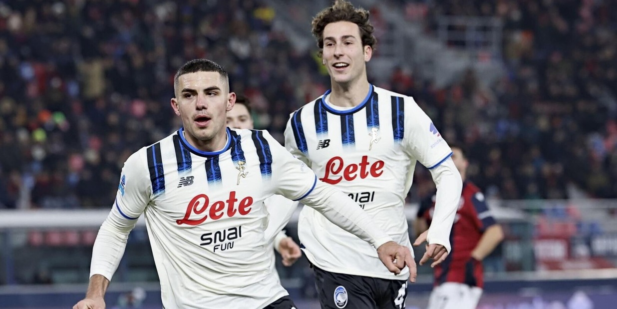 Bologna ko con l’Atalanta: decide la doppietta di Krstovic
