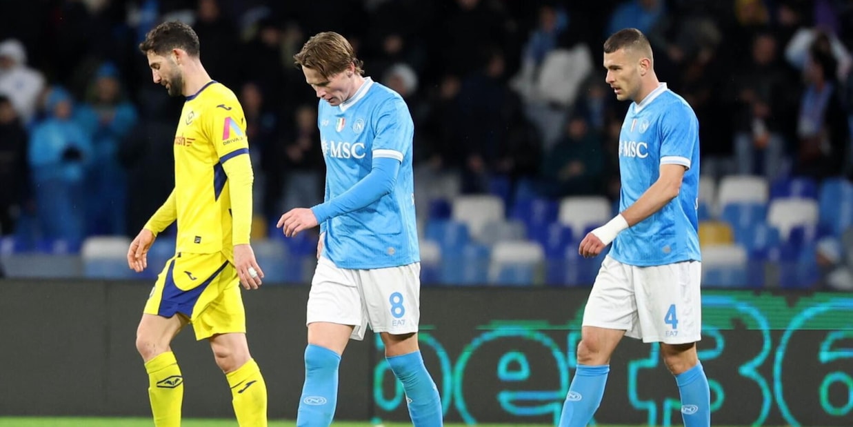 Il Verona frena il Napoli: la rimonta azzurra vale un solo punto

