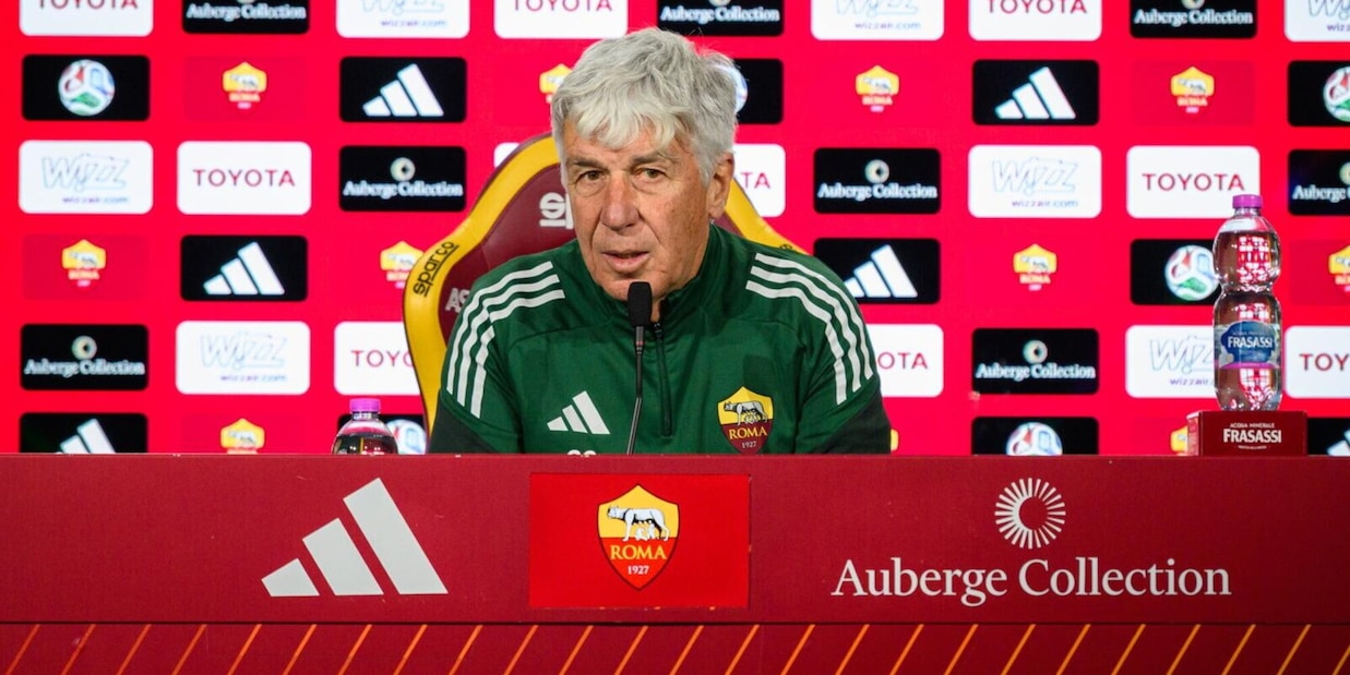 Gasperini: "Fondamentale avere i Friedkin qui, è un segnale". Poi parla del mercato e di Ranieri