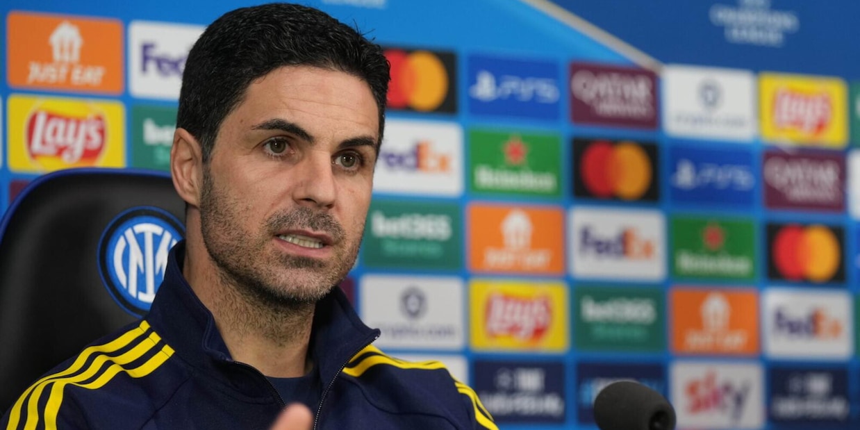 Arteta avverte l'Arsenal: "Inter avversario di valore". Poi svela dove ha imparato l'italiano