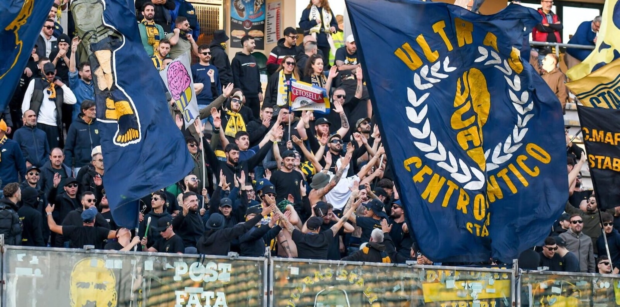 Juve Stabia-Virtus Entella si giocherà a porte chiuse: la decisione del prefetto