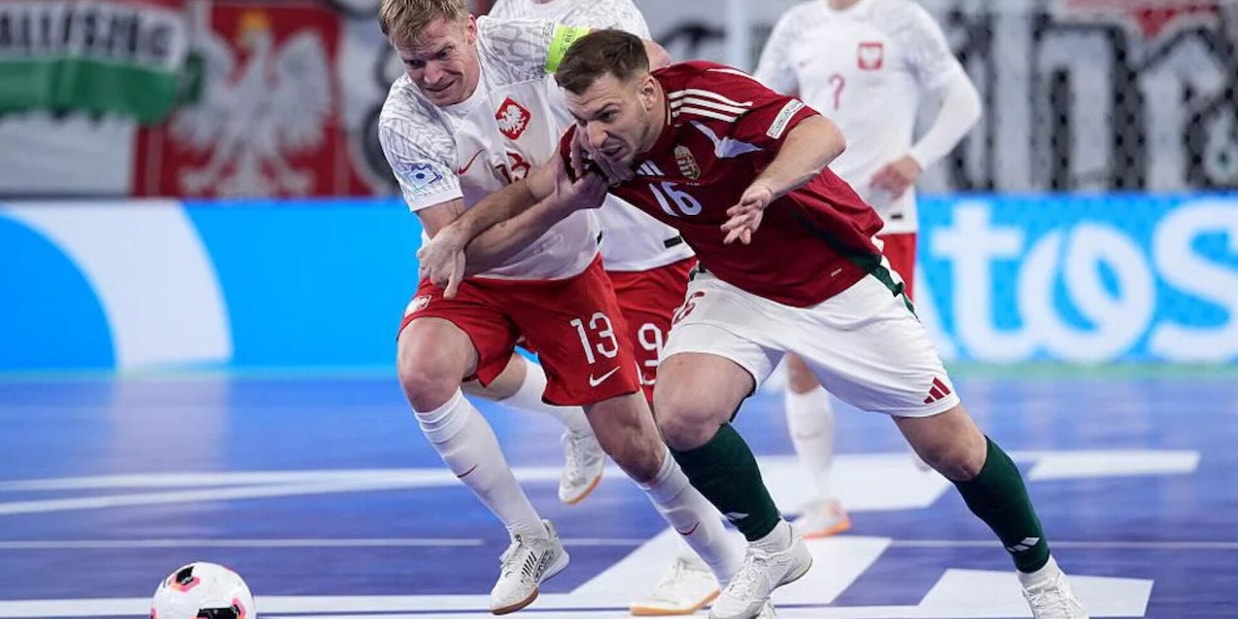Futsal, EURO 2026: l'Ungheria ribalta la Polonia. In testa col Portogallo nel girone dell'Italia