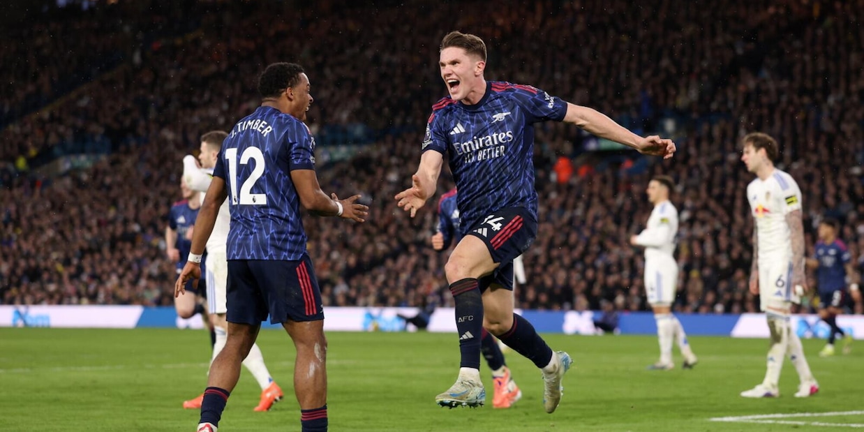 Premier League, poker dell'Arsenal sul Leeds: i Gunners a +7 su City e Aston Villa