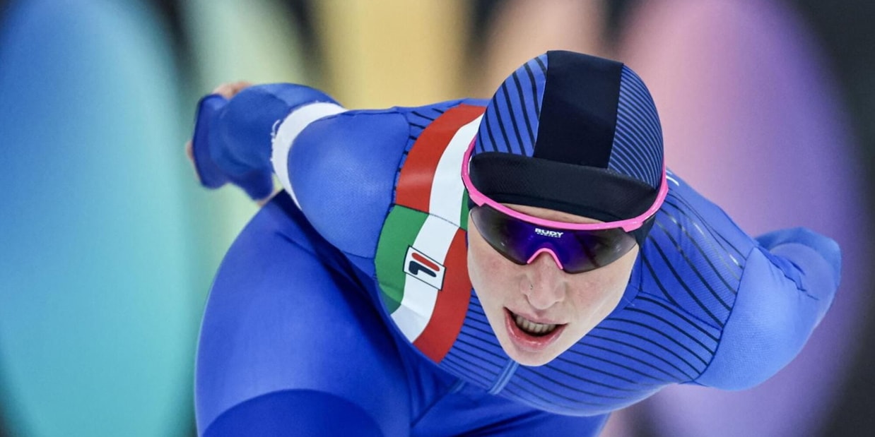 Magica Lollobrigida, oro e record olimpico nei 3000m di pattinaggio alle Olimpiadi invernali! 