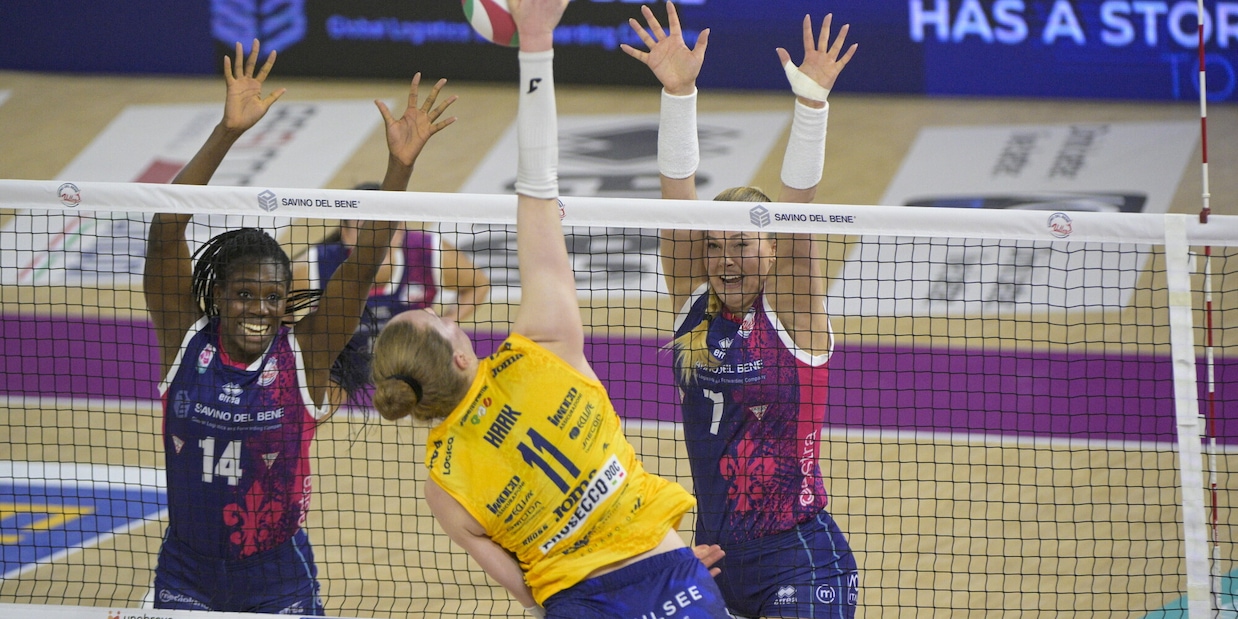 Conegliano batte Scandicci, Novara supera ancora Milano