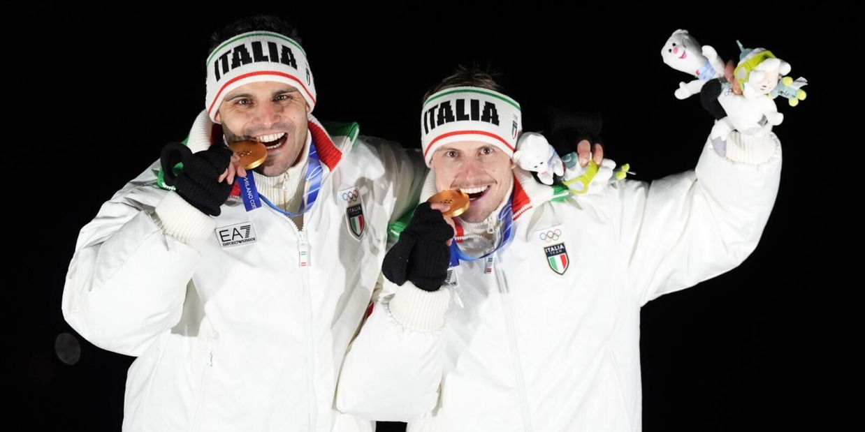 Oro doppio maschile slittino, arrivano i complimenti del Generale Luongo