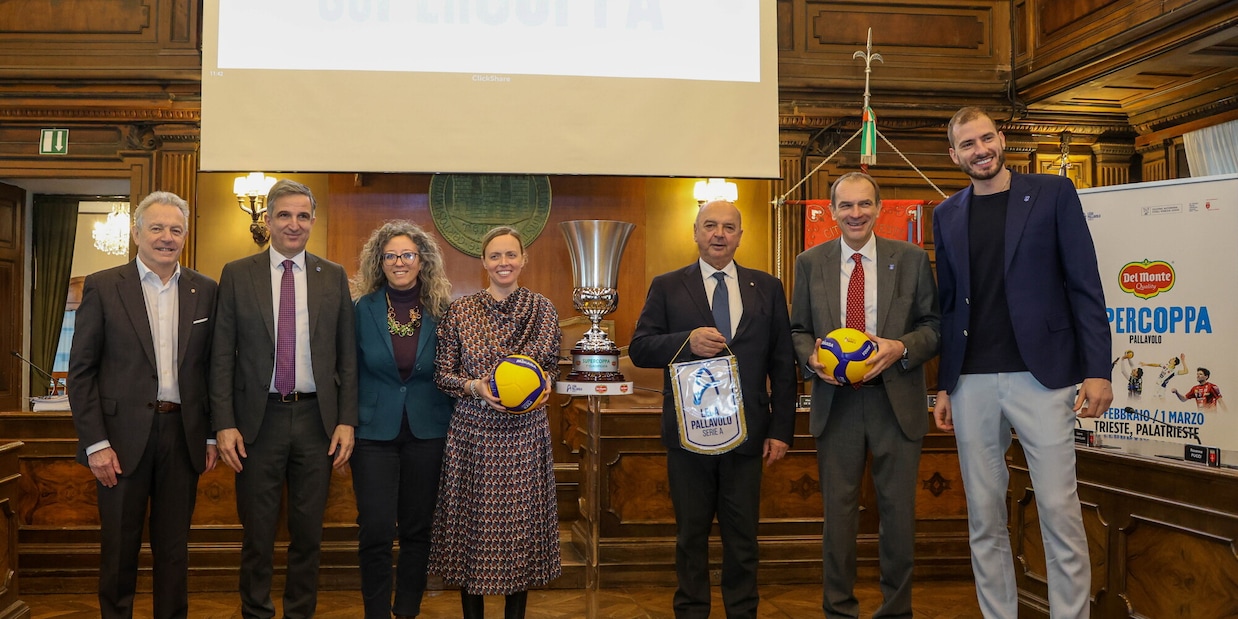 Presentata a Trieste la Supercoppa Maschile 