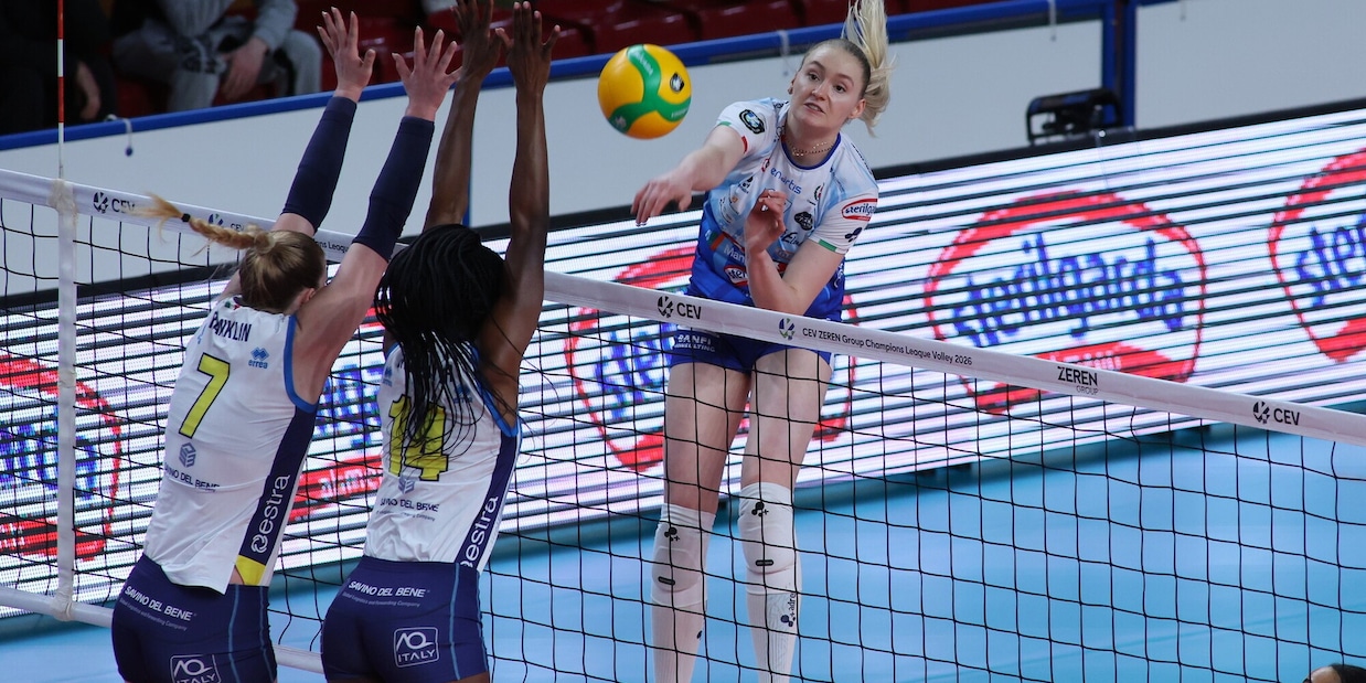 Champions League: Novara è super nell'andata Play Off con Scandicci