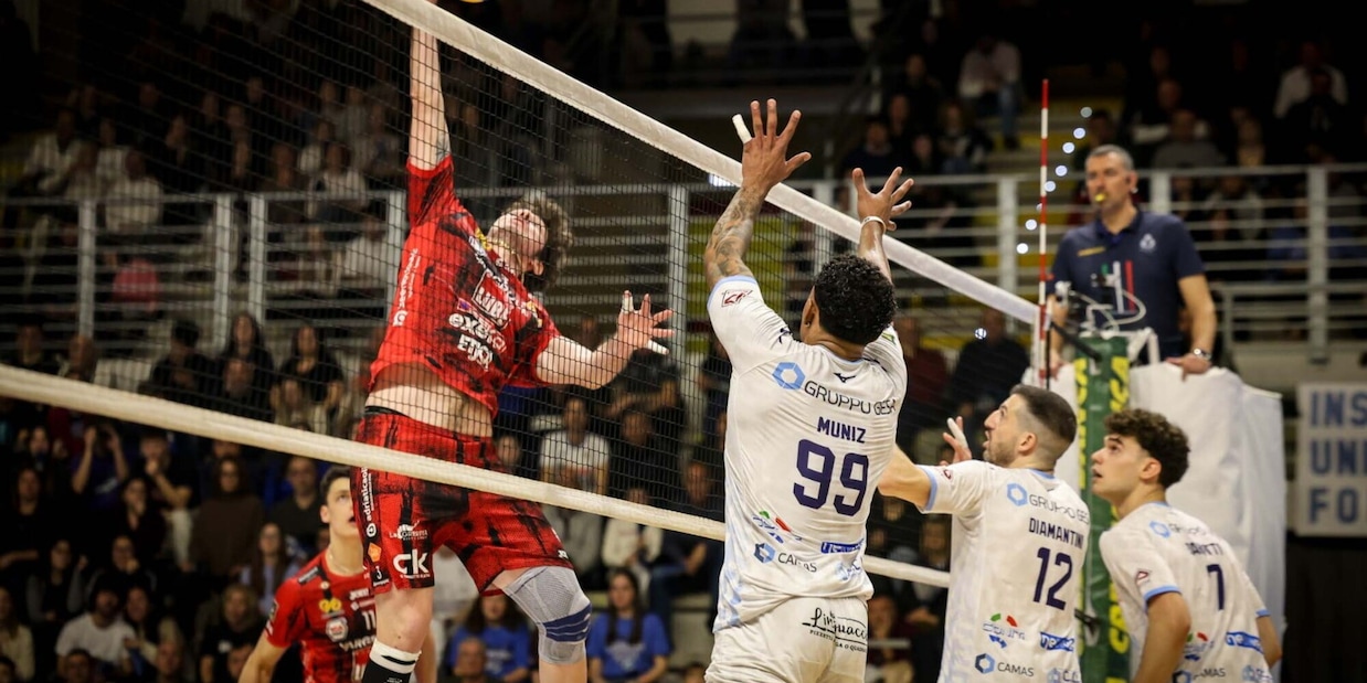 Piacenza ferma Trento, Modena sale al terzo posto