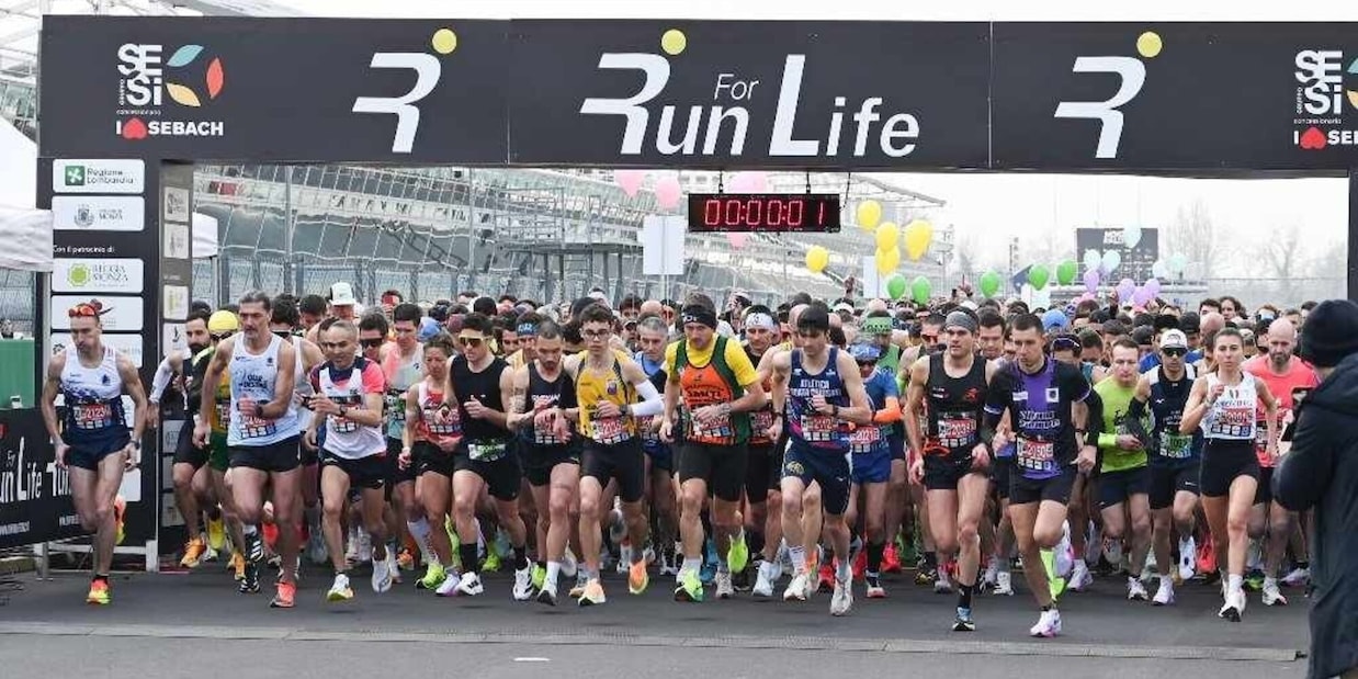 Presentata la Run For Life 2026, si corre nel circuito di Monza