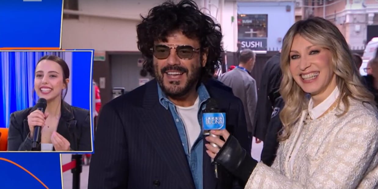 Renga a Sanremo, retroscena Inter: "Dalla pera in poi". La figlia Jolanda lo bacchetta