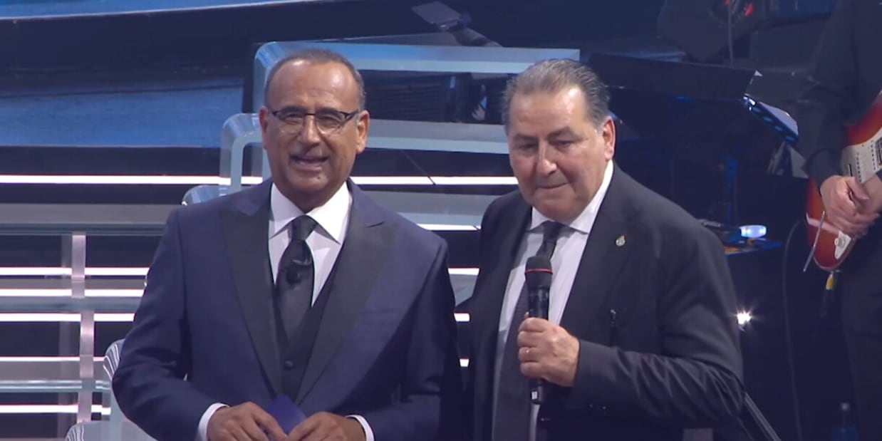 Ferdinando De Giorgi ospite del Festival di Sanremo