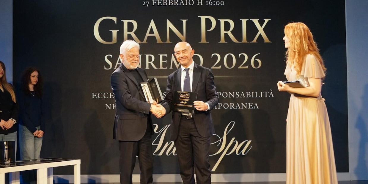 Sanremo 2026: tre premi ad Anas per l'impegno nello sviluppo della mobilità del paese e la sicurezza stradale