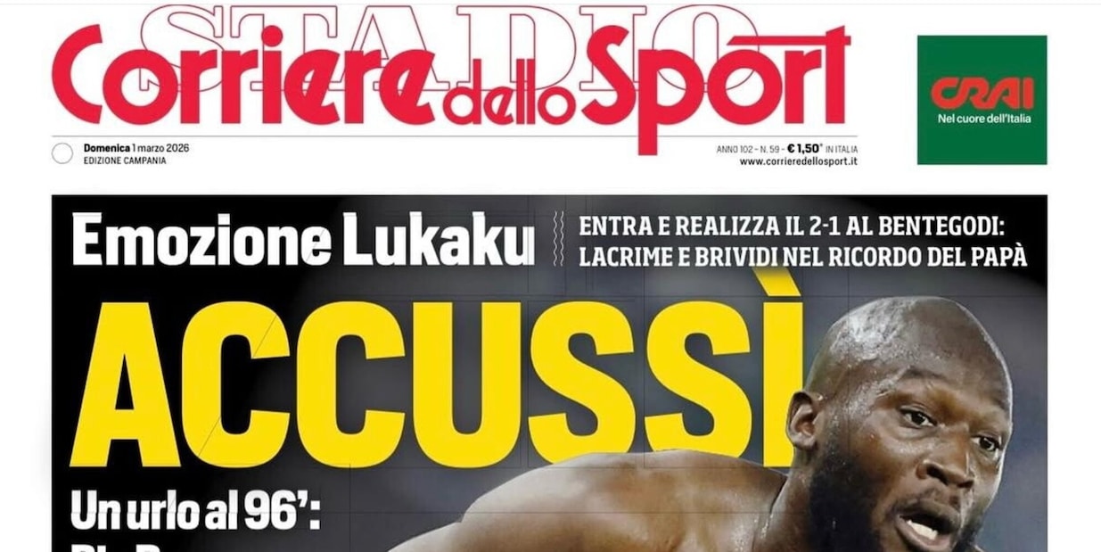 L’omaggio a Sal Da Vinci nell’edizione Campania del Corriere dello Sport