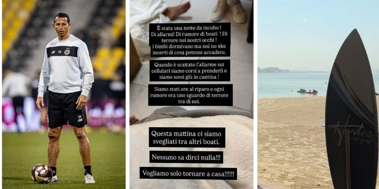 Il terrore degli italiani a Dubai: l'ex laziale Cesar bloccato, D'Ambrosio e la moglie in un sottoscala e Delvecchio...