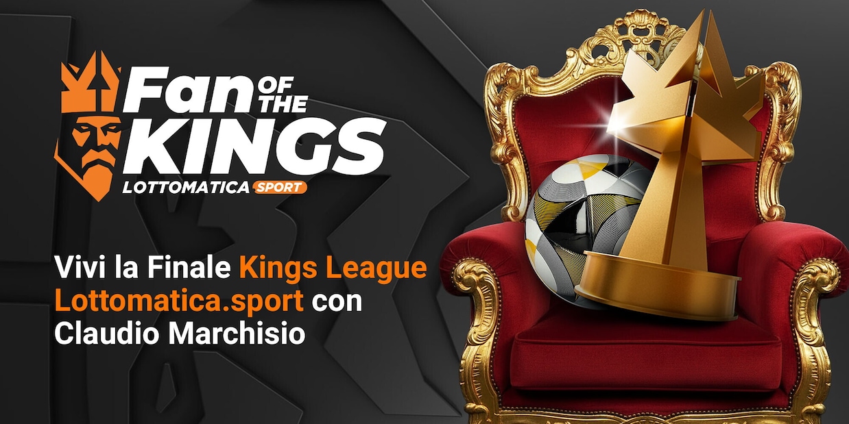 Kings League Lottomatica.sport Italy al via! E col nuovo Concorso "Fan of the Kings: Meet the Prince" si vince...