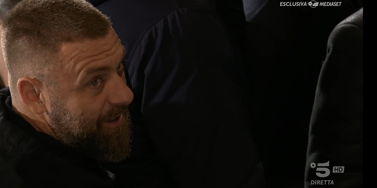 De Rossi in tribuna per Como-Inter: il tecnico del Genoa a sorpresa al Sinigallia 