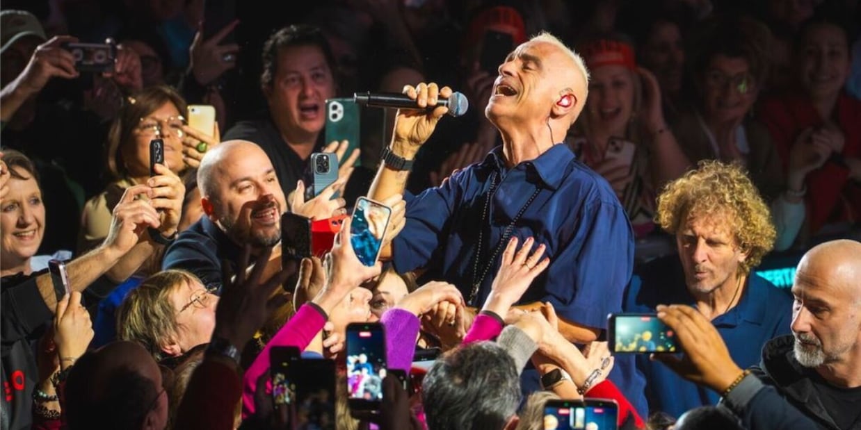 Eros Ramazzotti in tour, sorpresa a Copenaghen con Max Pezzali