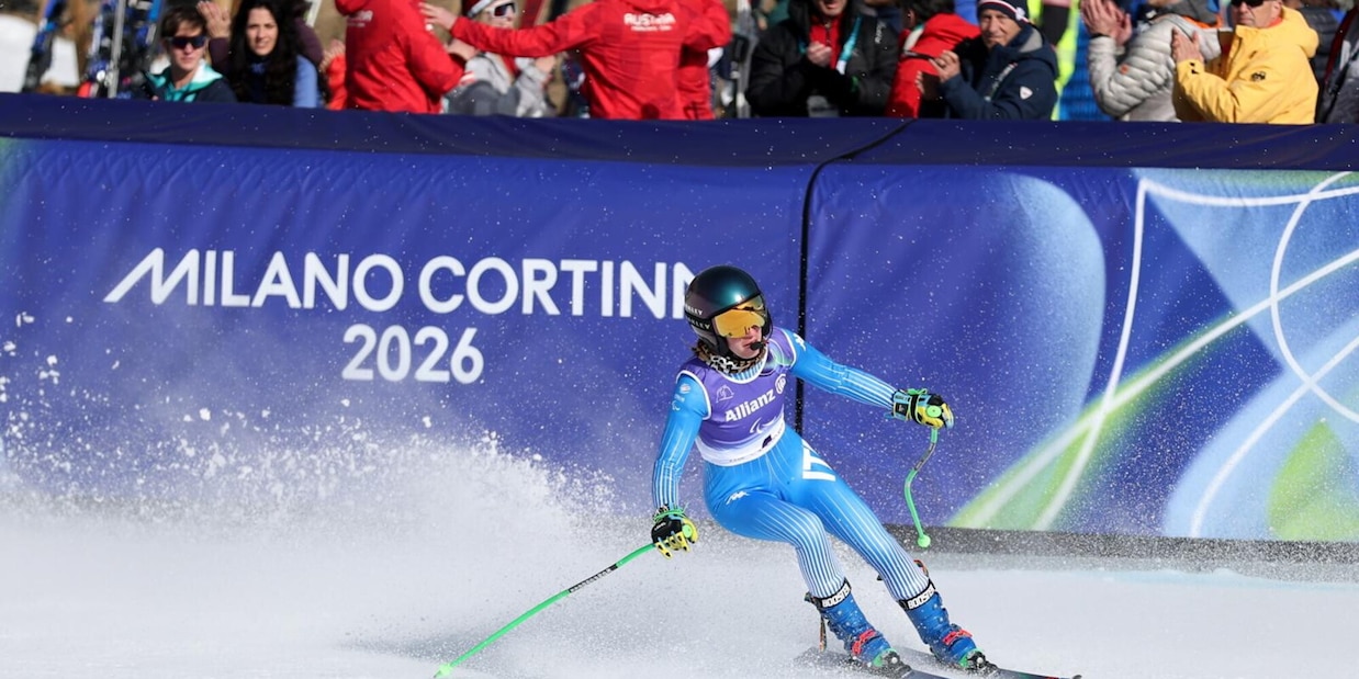 Mazzel da urlo, prima medaglia per l'Italia alle Paralimpiadi