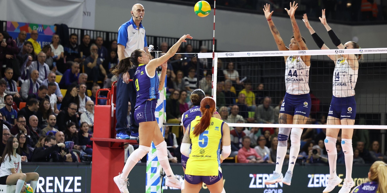 Champions League: super Scandicci, travolto il Fenerbahce