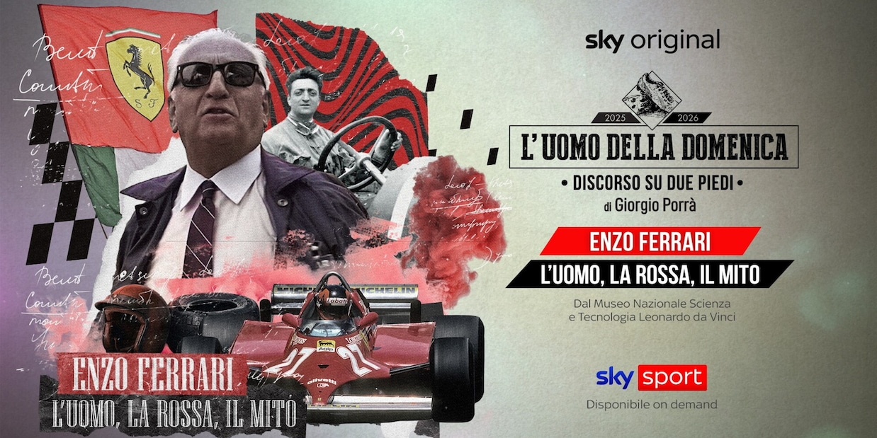 L’Uomo della domenica di Giorgio Porrà celebra la leggenda di Enzo Ferrari