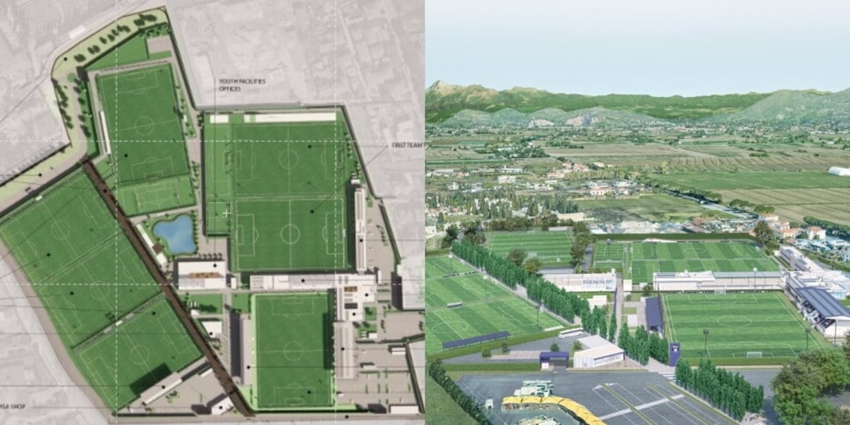 Pisa Training Center, nostalgia di futuro: nasce il nuovo centro sportivo 
