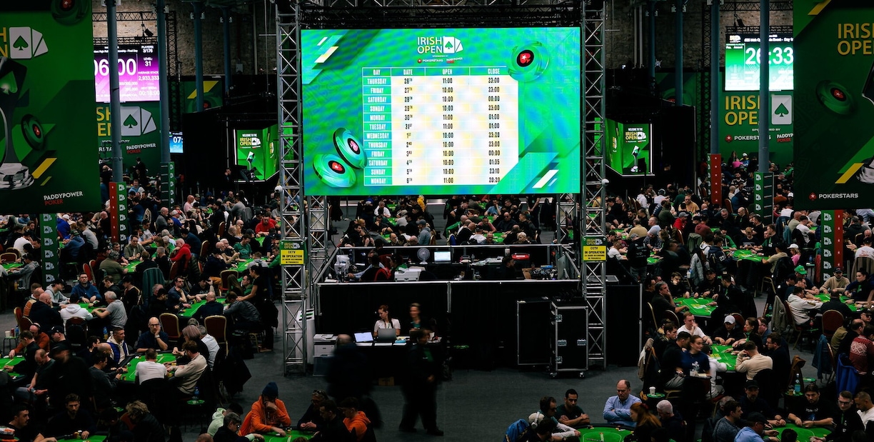 WSOPE, iniziato il Main Event: 14 italiani qualificati. Record di iscritti all’Irish Open